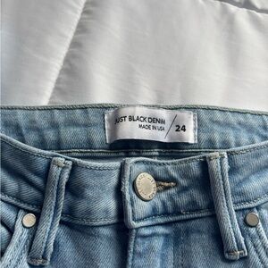 Just Black Light Blue Flare Jeans